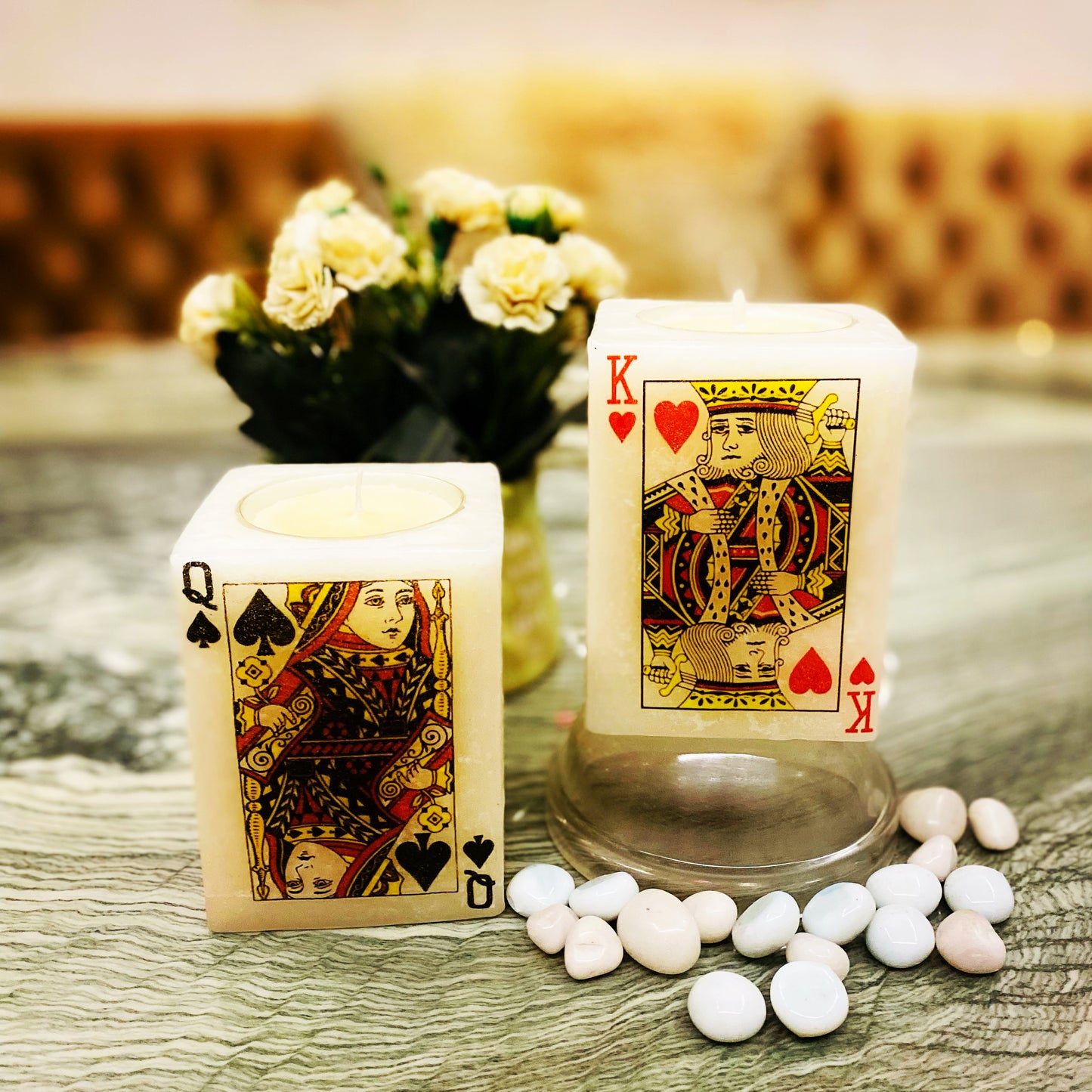 Poker Night Candle