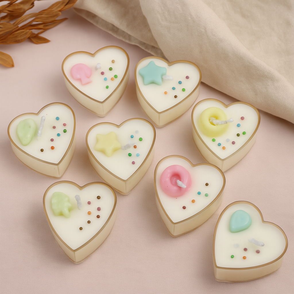 Heart Candle (Box of 8)