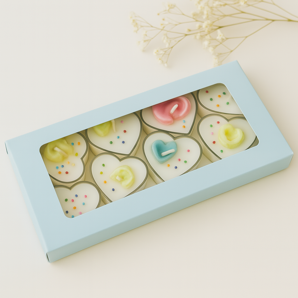 Heart Candle (Box of 8)