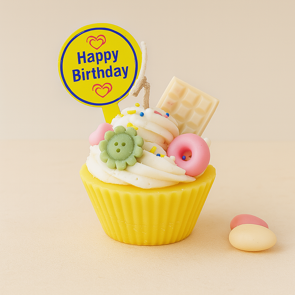 Cupcake Candle