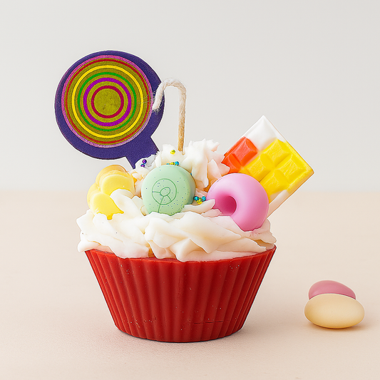 Cupcake Candle