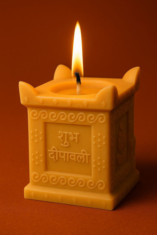 Tulsi Pot Candle