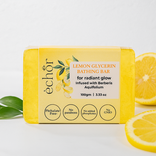 Lemon Glycerin Bathing Bar