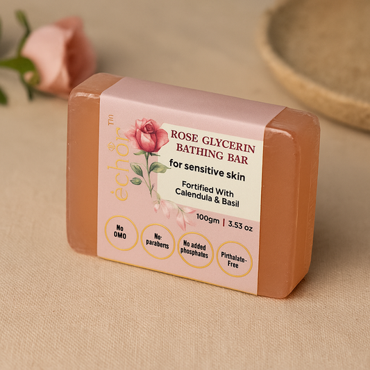 Rose Glycerin bathing bar